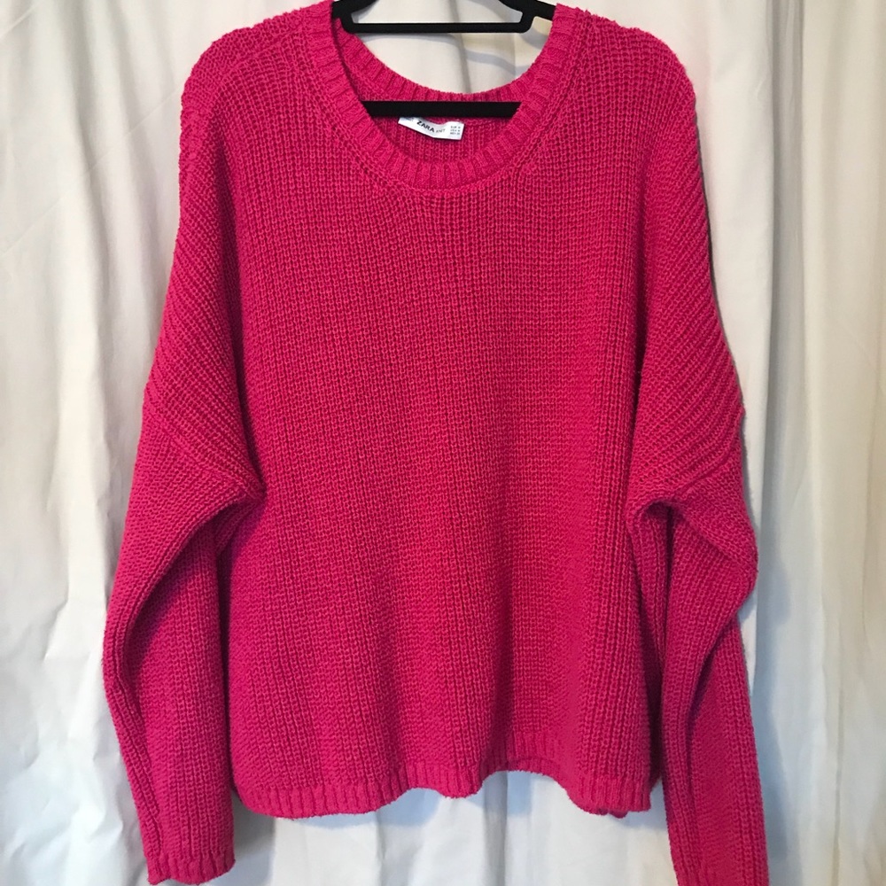 Pink VERY Oversized Knit
